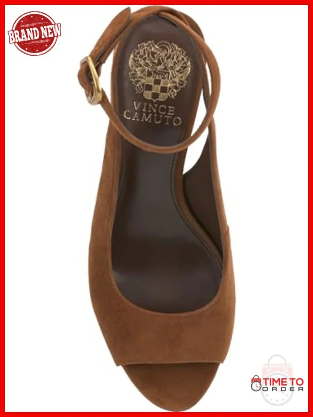 Suede Peep Toe Stiletto Heeled Sandals Buckle Ankle Strap